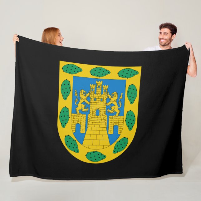 Manta Polar Escudo de armas de la Ciudad de México (In situ)
