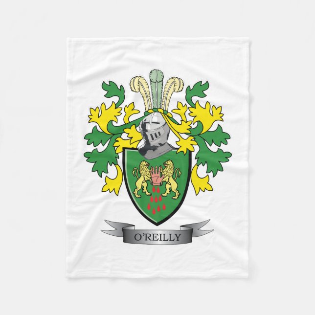 Manta Polar Escudo de armas de O'Reilly (Anverso)