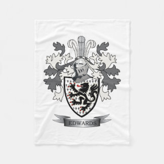 Manta Polar Escudo de armas del escudo de la familia de