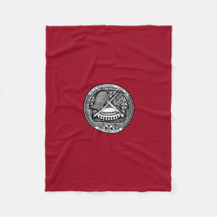 Manta Polar Escudo de armas samoano americano