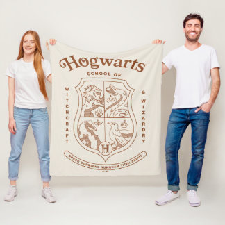 Manta Polar Escudo de la Escuela de Magia y Hechicería HOGWART