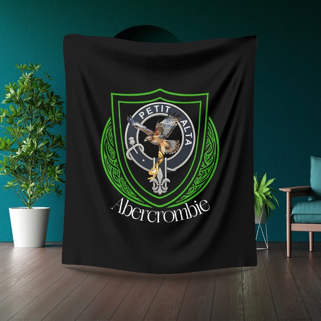 Manta Polar Escudo del Clan Escocés Abercrombie (Subido por el creador)