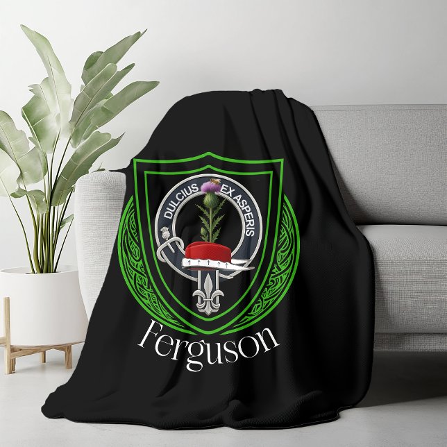 Manta Polar Escudo del Clan Escocés Ferguson (Subido por el creador)