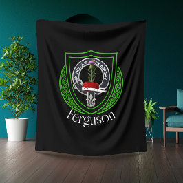 Manta Polar Escudo del Clan Escocés Ferguson