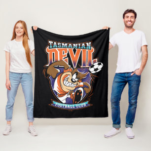Manta Polar Escudo del Club de Fútbol Tasmanian Devil