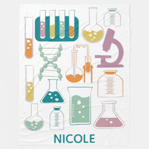 Manta Polar Escuela de Ciencia y Química Arte Personalizado