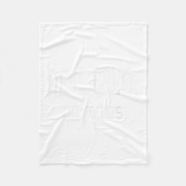 Manta Polar Escuela Secundaria West Creek Hs Clarksville Tn Re (Anverso)