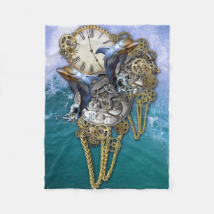 Manta Polar Escultura Time-Peace de Steampunk-Art