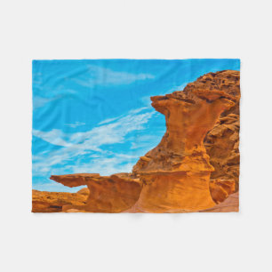 Manta Polar Esculturas de Little Finland Red Rock