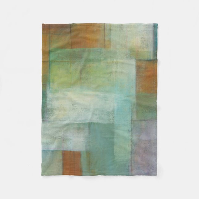 Manta Polar Esencia Azul del Lago II (Anverso)