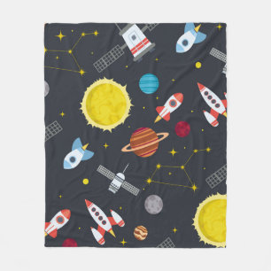 Manta Polar Espacio de cohetes globo sistema solar y cosmos pl