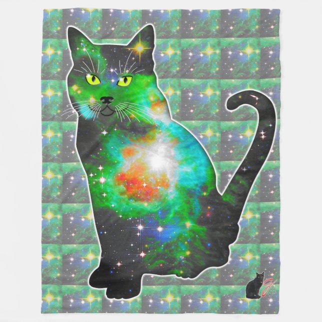 Manta Polar Espacio estelar en gato (Anverso)