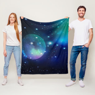 Manta Polar Espacio ultraterrestre y estrellas
