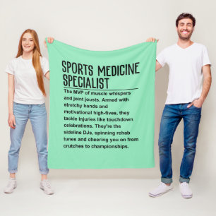 Manta Polar Especialista en medicina deportiva
