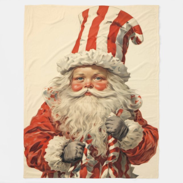 Manta Polar Espectacular Navidad de diciembre (Anverso)