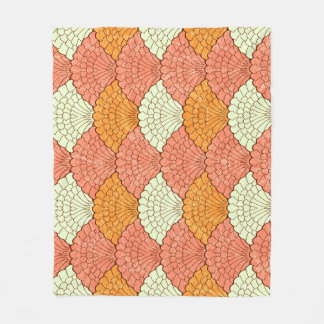 Manta Polar Espectáculo de la Shell: Patrones de mar abstracto