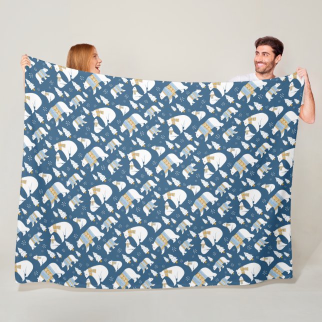 Manta Polar Espectáculos polares y copos de nieve (In situ)