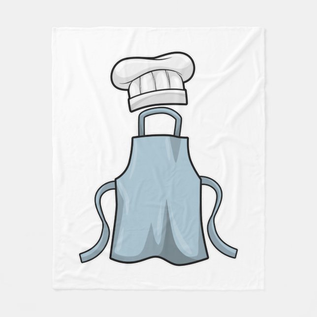 Manta Polar Espectro de cocina y gorra de cocina (Anverso)