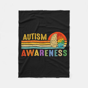 Manta Polar Espectro de Conciencia sobre el Autismo del Atarde