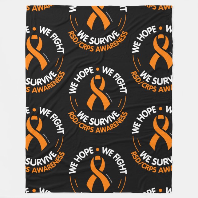 Manta Polar Esperamos que luchemos Sobrevivimos...RSD/CRPS (Anverso)