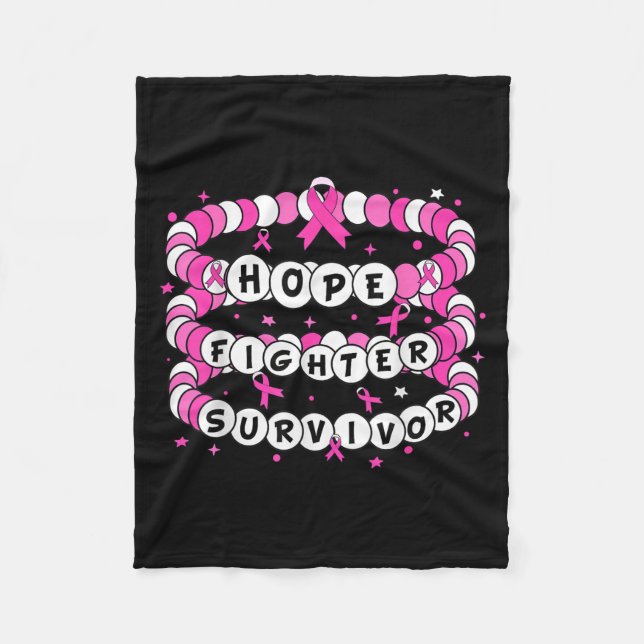 Manta Polar Esperanza Superviviente de Combate con Cáncer de M (Anverso)