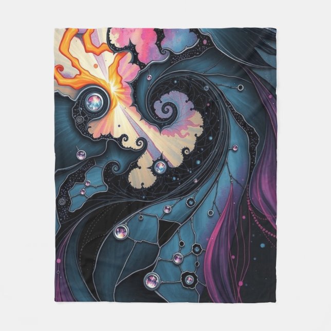 Manta Polar Espiral celeste (Anverso)
