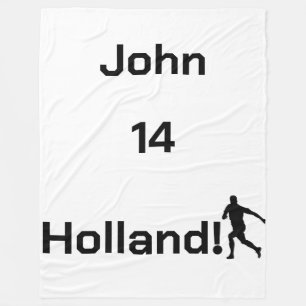Manta Polar Espíritu Atlético de Fútbol Personalizado de Holan