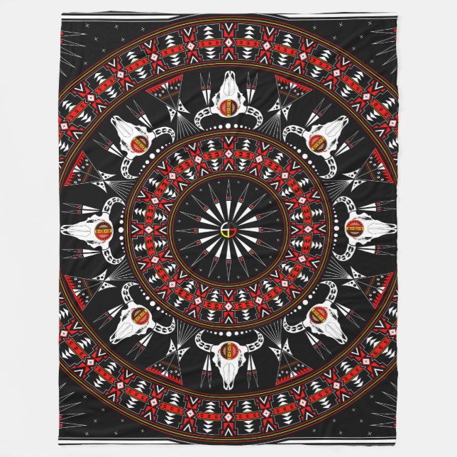 Manta Polar Espíritu de búfalo (Anverso)