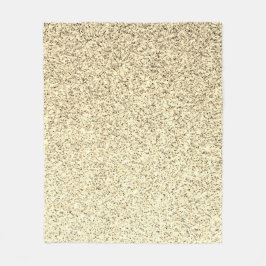 Manta Polar Espuma de purpurina suave de luz dorada