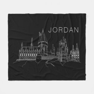 Manta Polar Esquema del CASTILLO HOGWARTS™