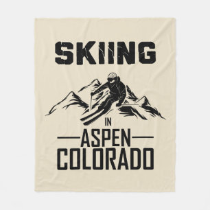 Manta Polar Esquí en Aspen Colorado
