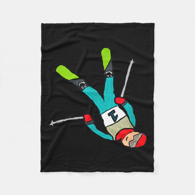 Manta Polar Esquí freestyle  (Anverso)