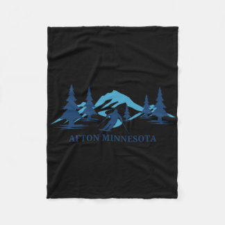 Manta Polar Esquiador de esquí Afton Minnesota