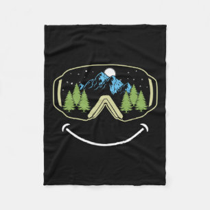 Manta Polar Esquiar Deportes de Invierno Snowboard Goggles Sno