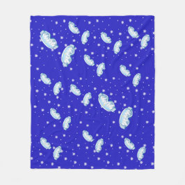 Manta Polar Esquiar Goggles, danza de copas de nieve