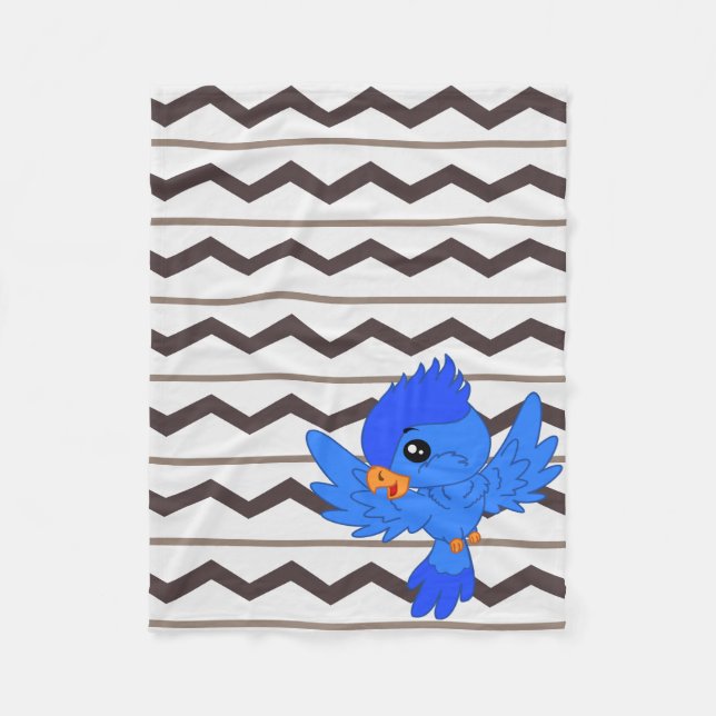 Manta Polar Esquile al bebé combinado, 76,2 cm x 101,6 cm (Anverso)