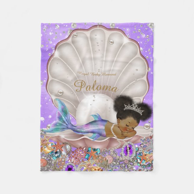 Manta Polar Esquile las mantas, fiesta de bienvenida al bebé, (Anverso)