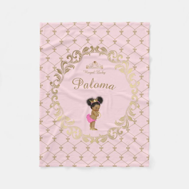 Manta Polar Esquile las mantas, fiesta de bienvenida al bebé, (Anverso)