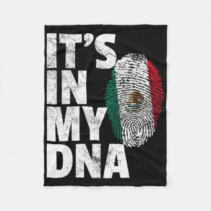 Manta Polar Está en mi ADN La bandera mexicana Cinco De Mayo G