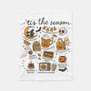 Manta Polar Esta Es La Bruja De La Calabaza Gráfica Retro De T