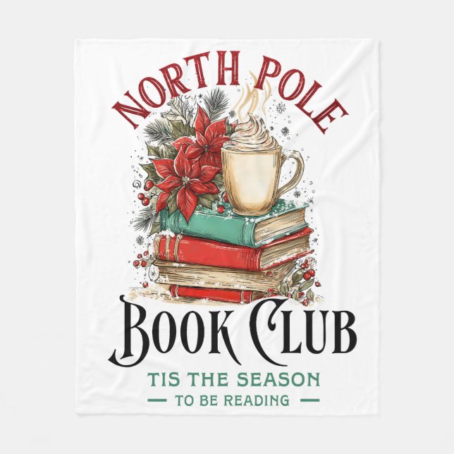 Manta Polar 'Esta es la estación para leer (Anverso)