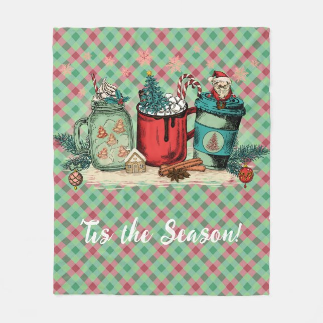 Manta Polar "Esta Es La Temporada En Que Los Navidades Jugaron (Anverso)