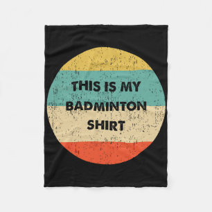 Manta Polar Esta es mi Badminton