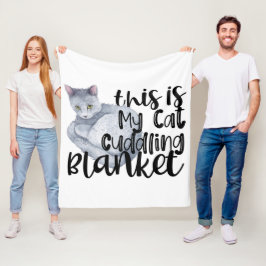 Manta Polar Esta Es Mi Cama De Cachorro De Gatos