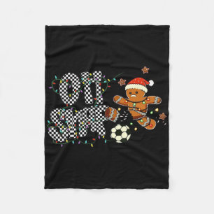 Manta Polar Esta Es Mi Camiseta De Navidad De Fútbol Deportiva