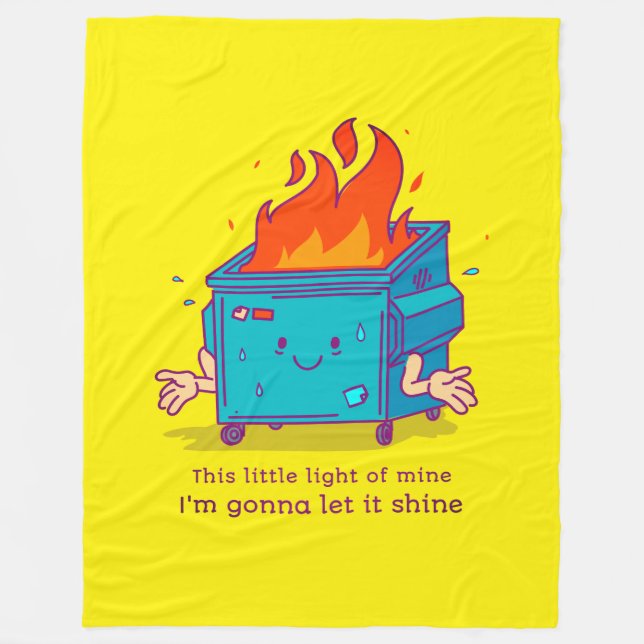 Manta Polar Esta Pequeña Luz: Mapa de la Flota de Fuego de los (Anverso)