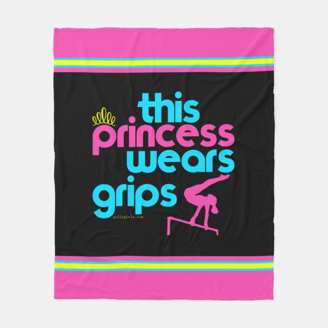 Manta Polar Esta princesa Wears Grips Gymnastics - Golly (Anverso)