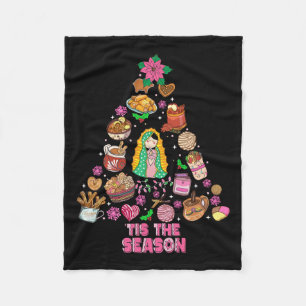 Manta Polar Esta temporada: Navidades mexicanos Feliz Navidad