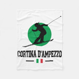 Manta Polar Estación de esquí Cortina D'ampezzo Italia Alpes R