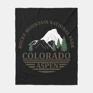 Manta Polar Estación de esquí de Colorado Aspen